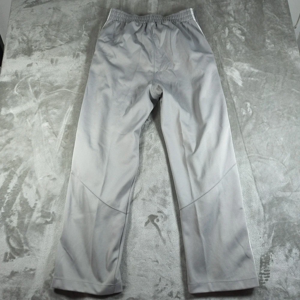 Jordan Track Pants Men Medium Gray Tear Away Basketball Side Snap Nike Gym Train